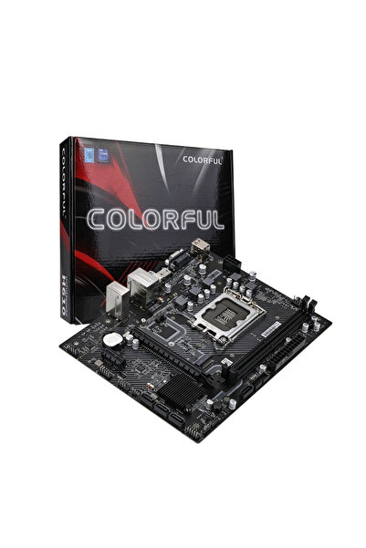 Colorful H610M-D V20 Intel H610 DDR4 3200MHz mATX Gaming (Oyuncu) Anakart