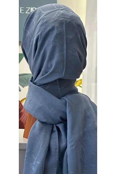 HAREM SCARF maria desen Indigo şal