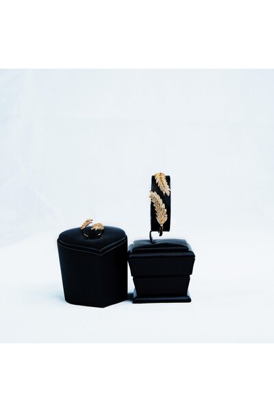 BELLA CİAO Golden Wheat Bracelet and Ring