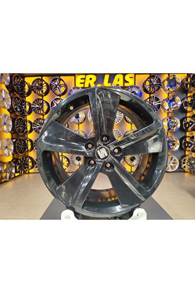 OEM 4 Adet SEAT ORIJINAL 7.5*17 5*112 ET51 57.1 BLACK JANT REVİZE EDİLMİŞ (Ta...
