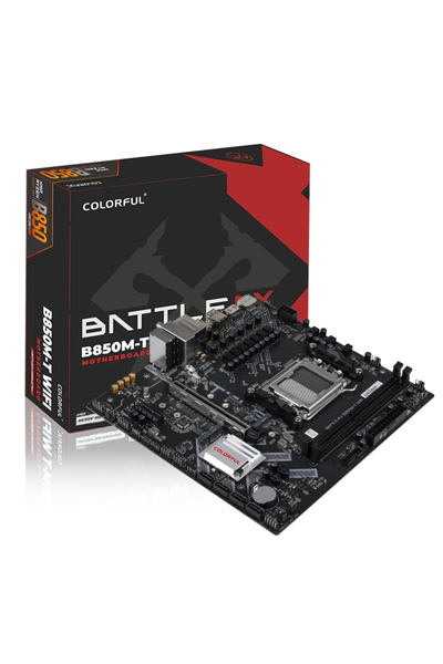 Colorful BATTLE-AX B850M-T WIFI V14 AM5 DDR5 4800MHz mATX Gaming (Oyuncu) Ana...