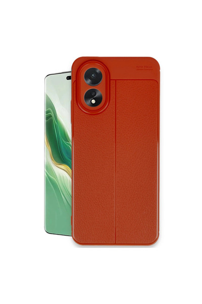 eco port Oppo A38 Case Auto Focus Cover - Red