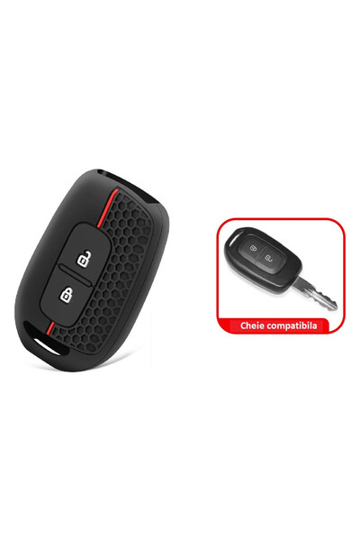 INGENIO Carcasă cheie din silicon pentru Dacia Renault