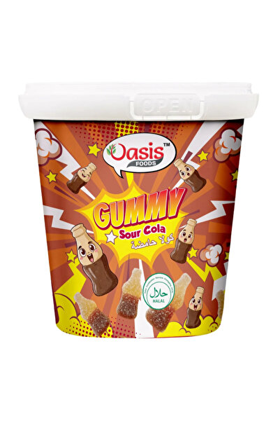 Oasis Sour Gummy Cola 160g x 24