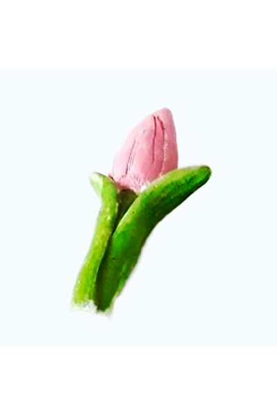 morlalem m 8.5cm Tulip 3D Flower with Leaves Silicone Mold K-1527, Scented St...