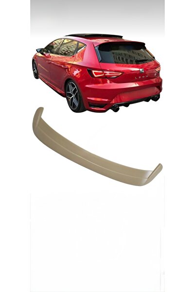 bosh Seat Leon Mk3 Bagaj Üstü Spoiler/spoyler Ithal Plastik Kanat Rüzgarlık