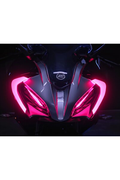 KAPLAMA MERKEZİ Cf moto450 sr sefaf gündüz LED sticker folyo kaplama