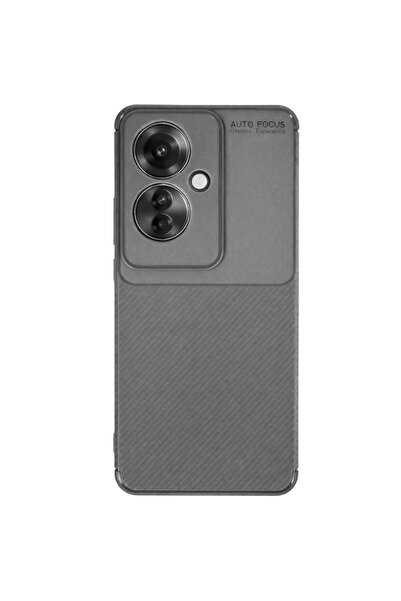 eco port Oppo Reno 11F Case Auto Focus Carbon Cover - Gray