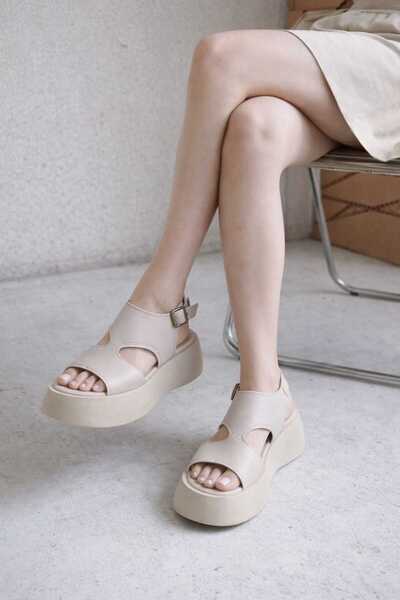 miss fırat Women's Buckle Sandals Comfortable and Stylish