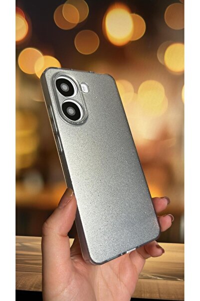 TechTrove Poco X7 Pro Kılıf Kamera Korumalı Parlak Simli Lüks Kapak