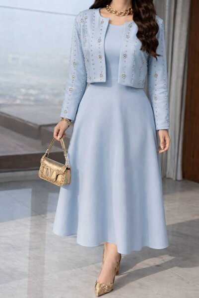 BYNAN فستان نسائي للعيد