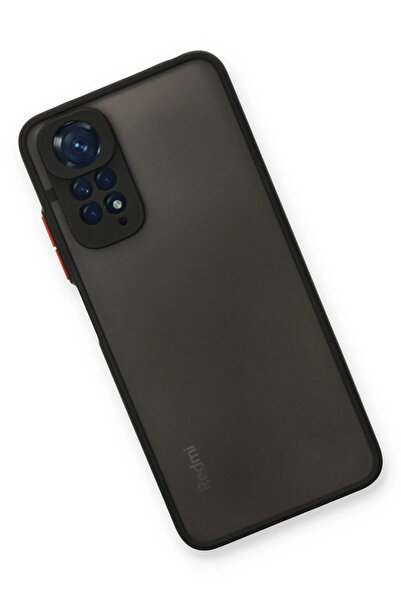 Epilons غطاء حماية سيليكون مونتريال لهاتف ريدمي نوت 11 - أسود