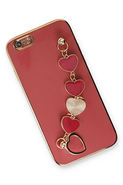 Najmaddin حافظة آيفون 6 الجديدة من إيسيليا سيليكون - أحمر