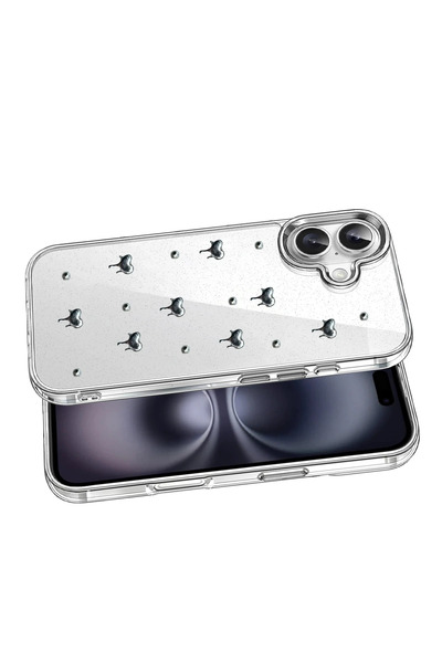 Epilons غطاء آيفون 16 بنمط الفيونكة - نمط 1