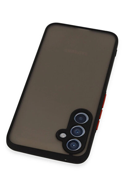 Epilons غطاء حماية سيليكون مونتريال لهاتف جالاكسي A34 5G - أسود