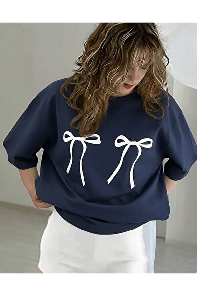 Mayer Butik Tricou unisex pentru bărbați/femei, cu imprimeu cu panglică, supr...
