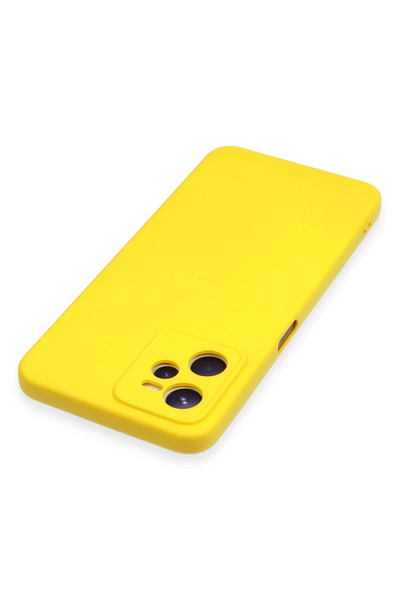 Epilons حافظة C35 نانو من السيليكون المخملي - أصفر