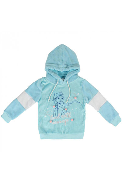 Frozen Fluffy Hoodie, Blue