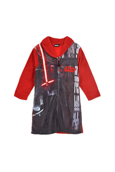 Star Wars Halat de baie cu fermoar, roșu, 4 ani, 104 cm
