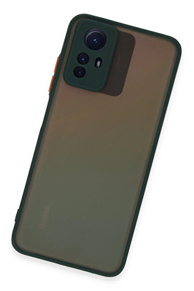 Epilons غطاء حماية سيليكون مونتريال لهاتف ريدمي نوت 12S - أخضر