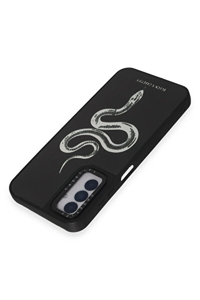 Najmaddin نيوفايس حافظة سامسونج جالاكسي M14 5G غطاء مرآة منقوش - مرآة - 13