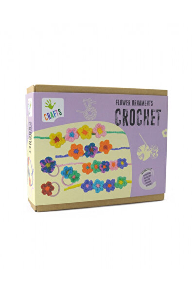 ANDREU TOYS DIY Crocheted Flowers Set