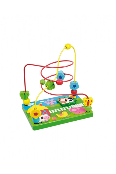 ANDREU TOYS Jucarie dexteritate, lemn multicolor, labirint