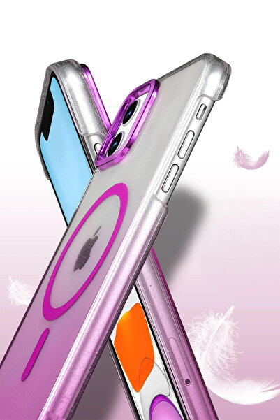 Epilons غطاء آيفون 12 اللامع ماج سيف - تيتانيوم صحراوي