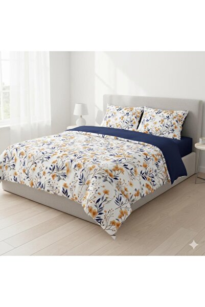 NURLATEX King Size Floral Duvet Cover Set