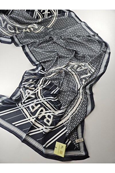 Shiva Scarfs New Season Line Pattern Voile Silk Shawl Scarf Accessory Silk Sc...