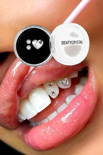 DENTYCRYSTAL Diş Pırlantası Classic Kalp Desenli (Avusturya Kristallerinden O...