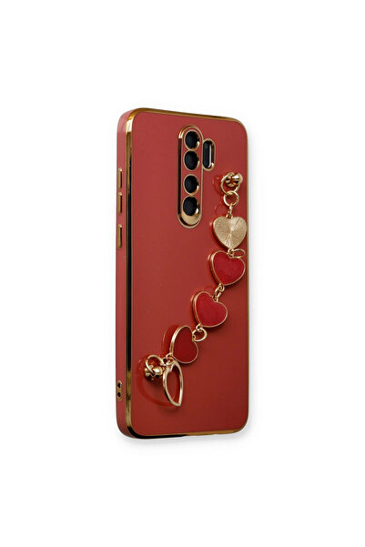 eco port حافظة ريدمي نوت 8 برو من السيليكون - أحمر