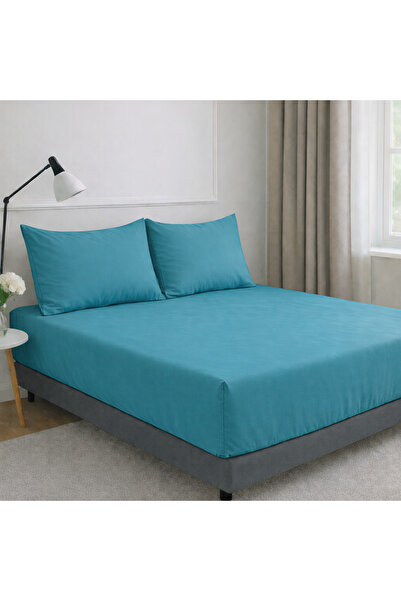 vionetta Cotton Elastic Bed Sheet Set with Pillowcases