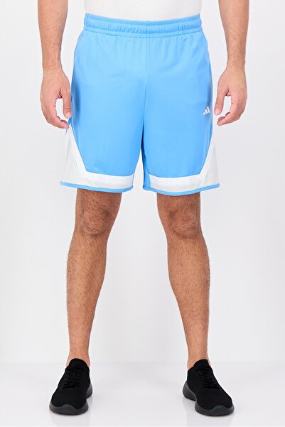 adidas Men Sportswear Fit 7 Inseam Training Shorts, Light Blue