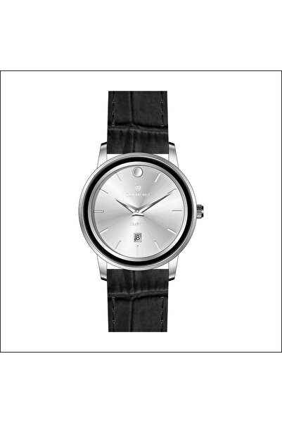 Raymond Rym-1036-Ss-Bk-W Men's Wristwatch