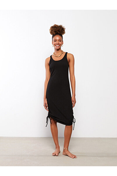 LC Waikiki Strandkleid für Damen - U-Kragen, ärmellos