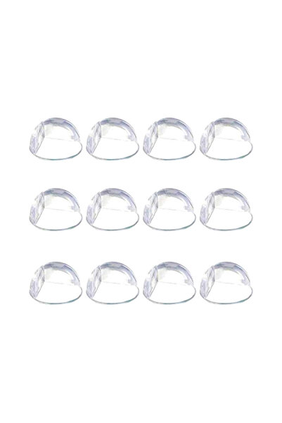 HALAMODO Transparent PVC Corner Edge Guards Protector