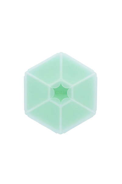 Melii CUTIE SNACK HEXAGON SNACKLE 6 COMPARTMENTE, MELII, MINT