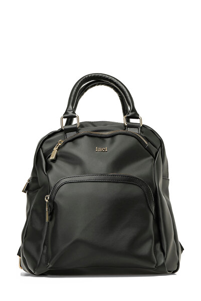 İnci STN LUKS SRT 6FX Siyah Kadın Sırt Çantası