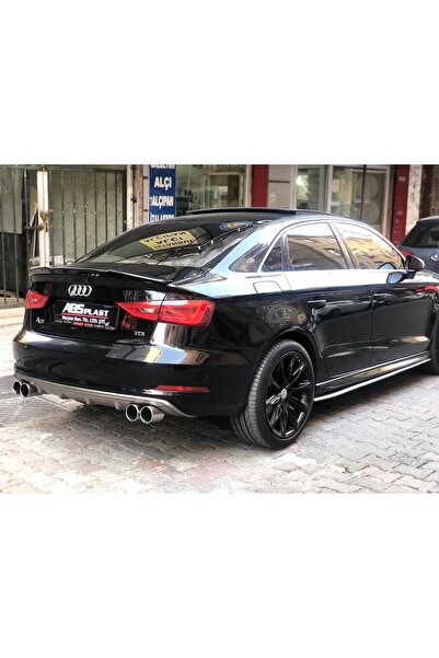 Tepe Tuning Audi A3 S3 2013 - 2016 Sedan Difüzör Plastik Uyumlu