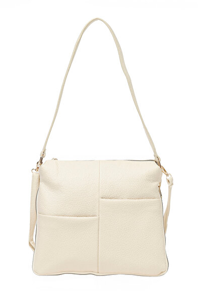 Polaris NTRL CEPLI CPRZ 6FX Bej Kadın Çapraz Çanta