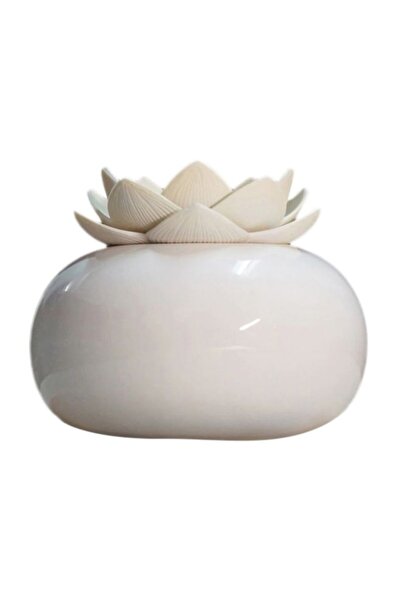 HALAMODO مرطب هواء سيراميكي بالموجات فوق الصوتية برائحة عطرية، 2 واط، أبيض