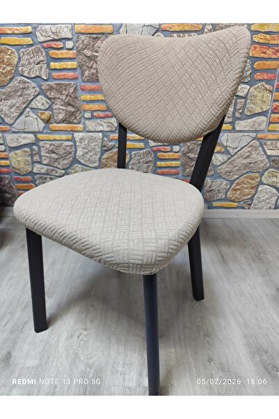 COVER TEKSTİL Elma Sandalyesi Kılıfı Chaır Cover tüğla Desen kaliteli kumaş