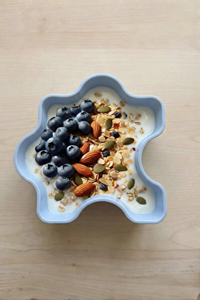 AltanKitchen Altan Kitchen Tekli Granola ve Yulaf Kasesi - Ofis ve Diyet İçin...