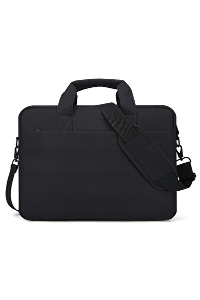 HALAMODO Solid Crossbody Laptop Bag Black