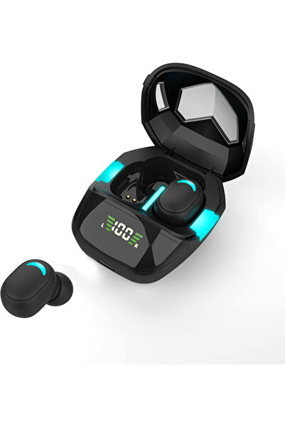 HALAMODO سماعات أذن رياضية للألعاب تعمل بتقنية بلوتوث لاسلكية حقيقية