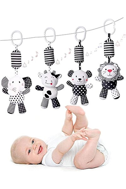 Arabest لعبة هزازة محشوة على شكل حيوان كرتوني، مع أجراس هوائية، أفضل هدية عيد...