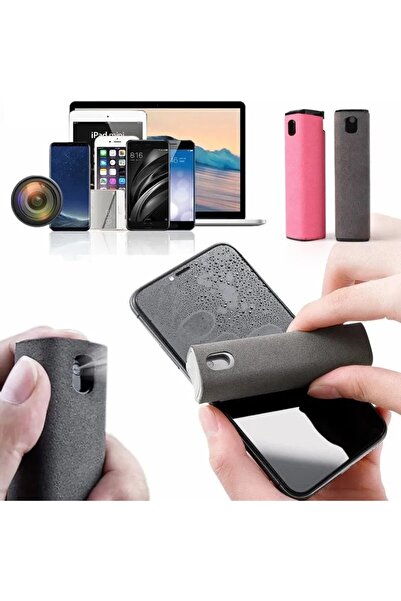 ORVİCA Telefon Ekran Temizleyici Sprey Şişe Ve Bez Tablet Bilgisayar Televizy...