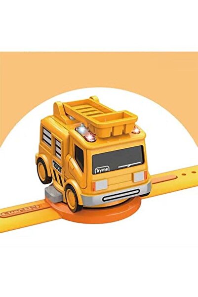 Arabest Children's Watch Toy Rally Car Mini Cartoon Car Electronic Watch Watc...