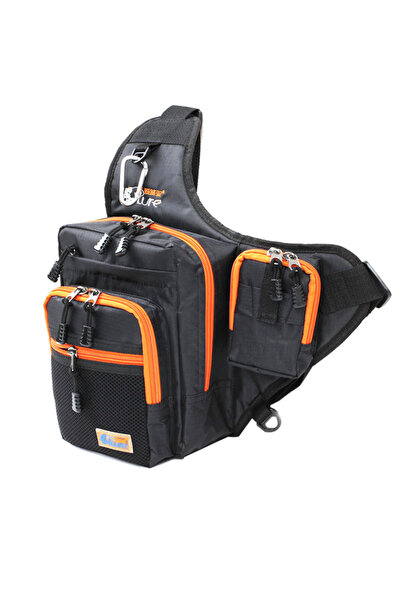 HALAMODO حقيبة أدوات صيد للبكرة، وزنها 402 غرام